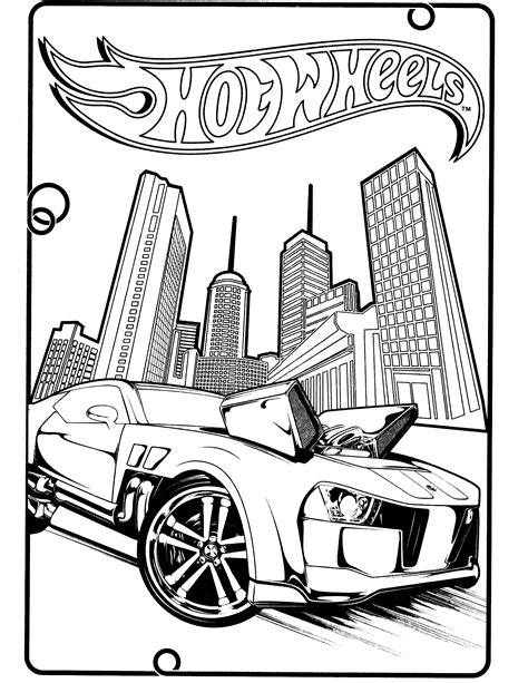 hot wheels colouring pages|30 Hot Wheels Coloring Pages: Free Sheets for Kids